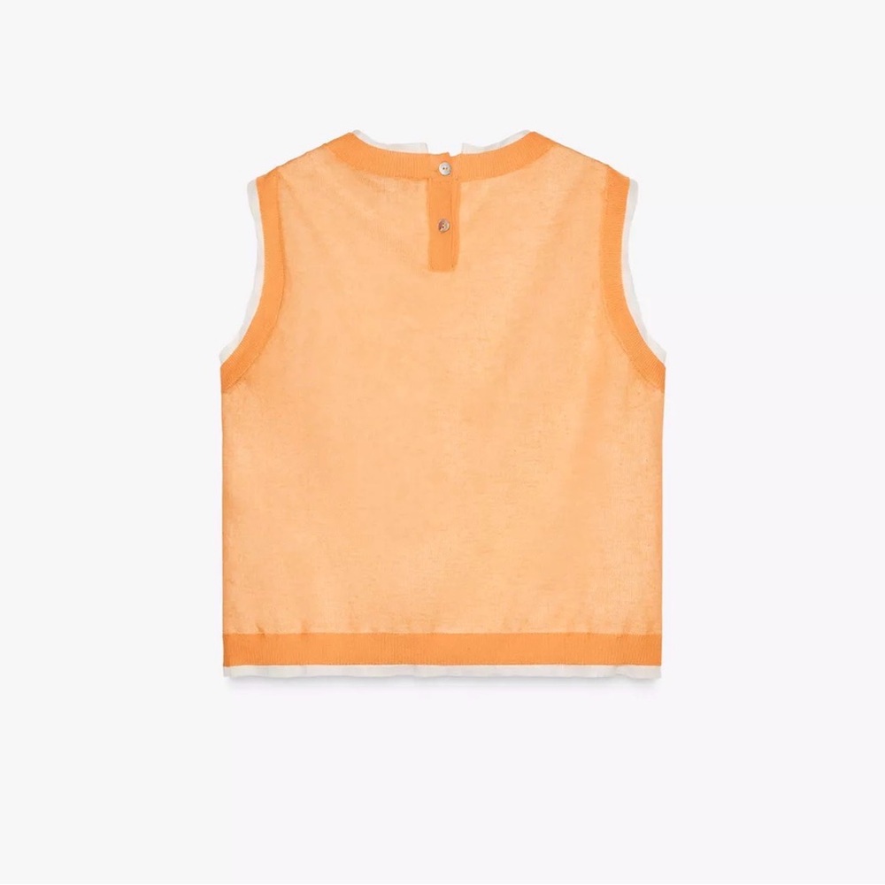 Zara  Orange Tank Top